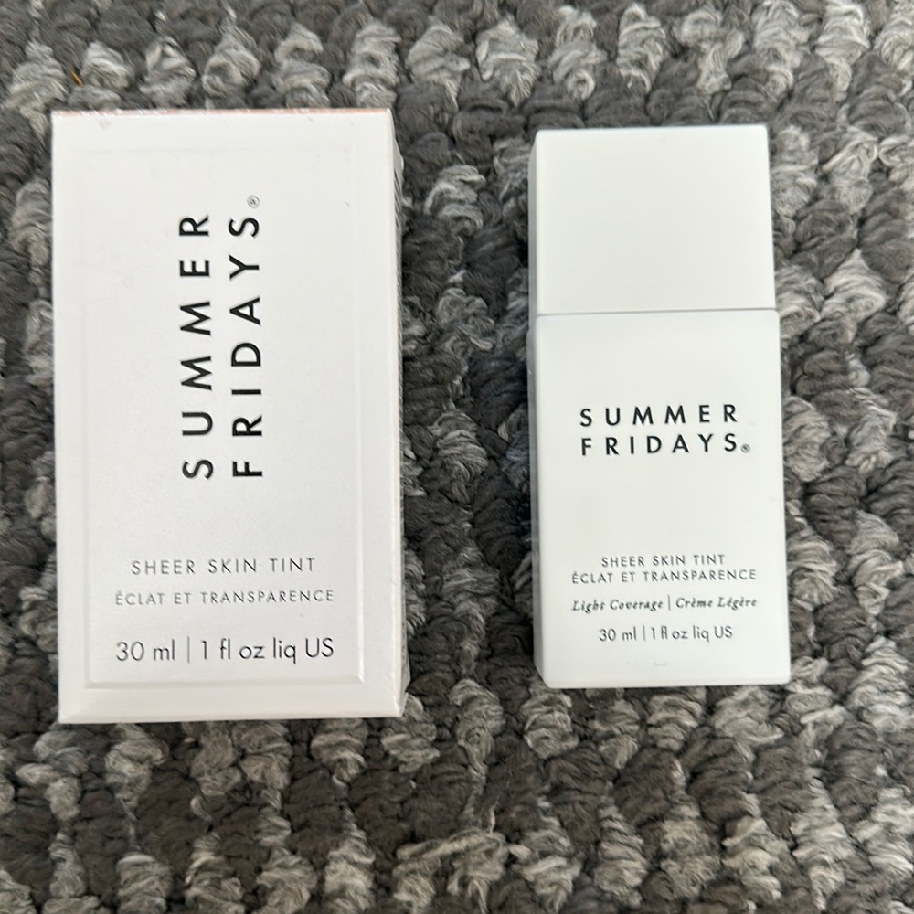 New Summer Fridays Sheer skin tint
